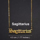 Horoscope Zodiac Sign Pendant Necklace
