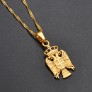 Serbian Eagle Pendant Necklace