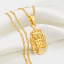 Serbian Eagle Pendant Necklace