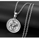 Mandaean Sabians Cross Symbol Pendant Necklace