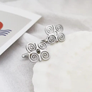 Dwennimmen Adinkra Symbols Cufflinks