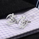 Gye Nyame Adinkra Ghanaian Symbols Cufflinks