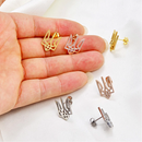 Ukrainian Tryzub Earrings