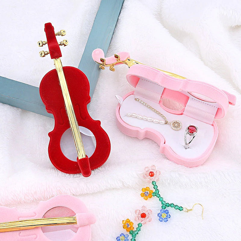 Violin Jewelry Gift Box