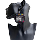 Win Like Kamala... Afrocentric Drop Earrings