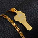 Benin Map Pendant Necklace