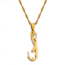 Bermuda Map Pendant Necklace