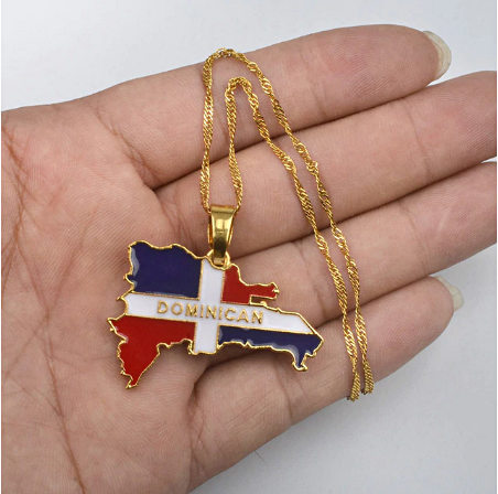 Dominican Republic Pendant Necklace