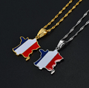 France Pendant Necklace