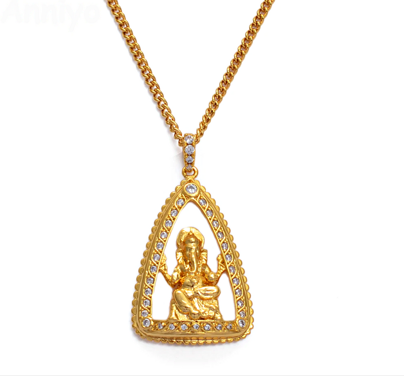 Ganesha Pendant Necklace