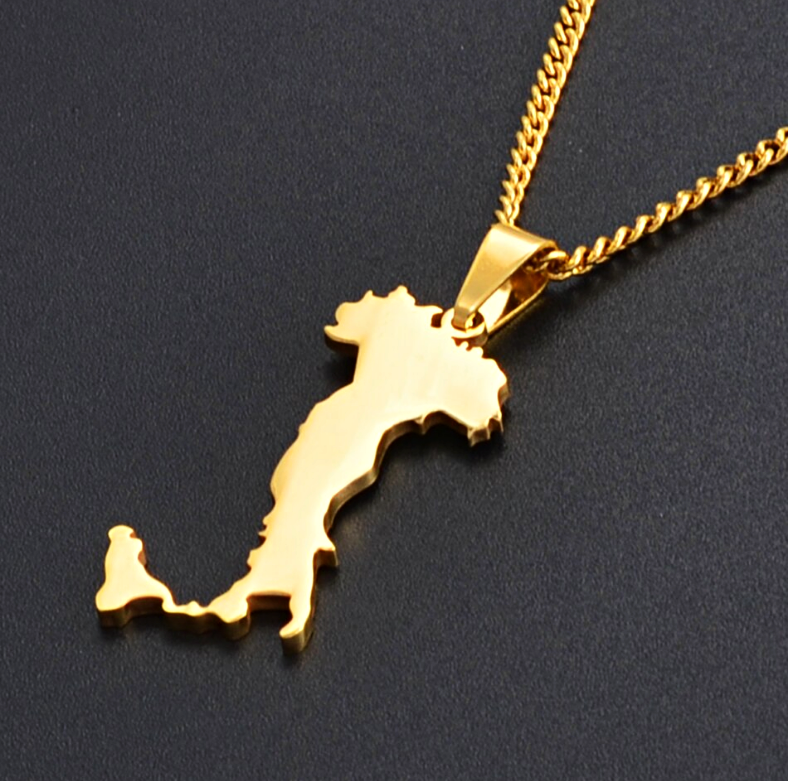 Italy Pendant Necklace