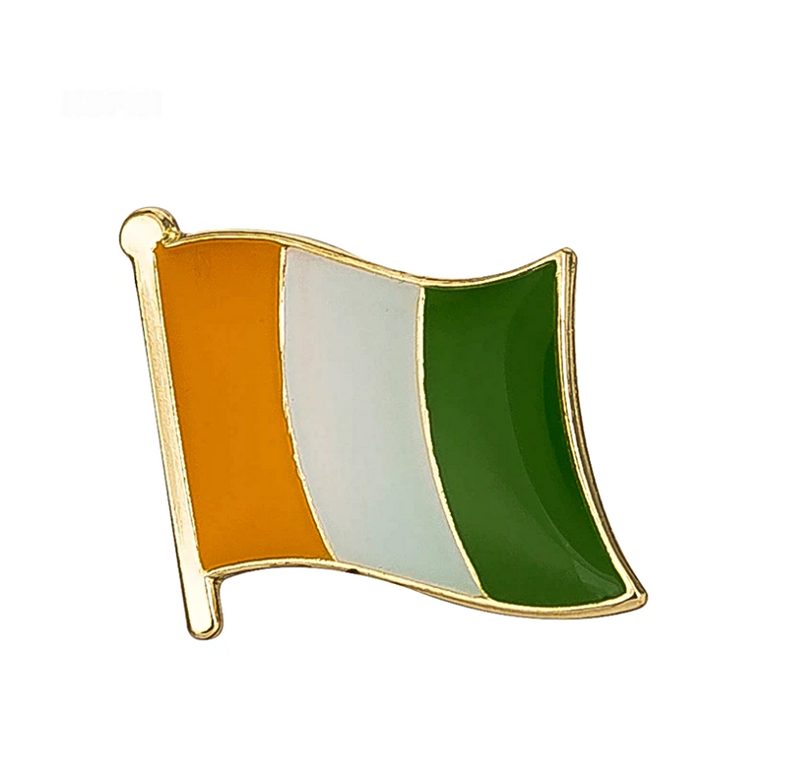 Ivory Coast Flag Lapel Pin