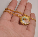 Virgin Mary Christian Pendant Necklace