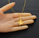Kosovo Map Pendant Necklace