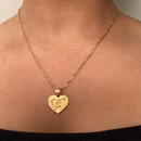 Initial Heart Necklace