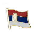 Serbia Flag Lapel Pin