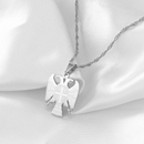 Serbian Eagle Pendant Necklace