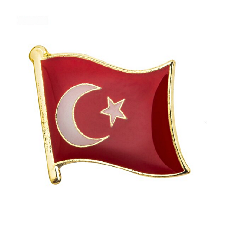 Turkey Flag Lapel Pin
