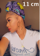 Africa Map Outline Hoop Earrings