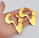 Africa Map Earrings
