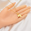 Africa Map Pendant Necklace