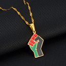 Black Lives Matter Raised Fist Necklace