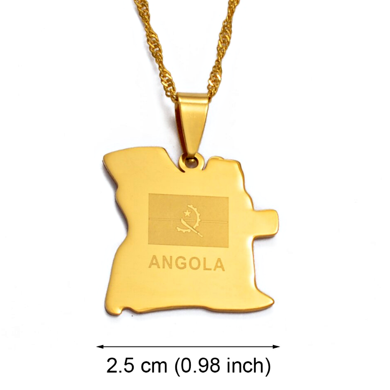 Angola pendant necklace