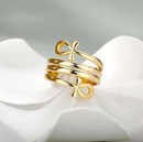 Ankh Cross Multilayer Ring