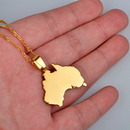 Australia Map Pendant Necklace