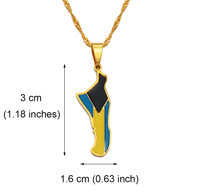 Bahamas Andros Pendant Necklace