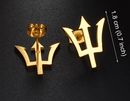 Barbados Trident Stud Earrings