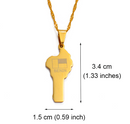 Benin Map Pendant Necklace