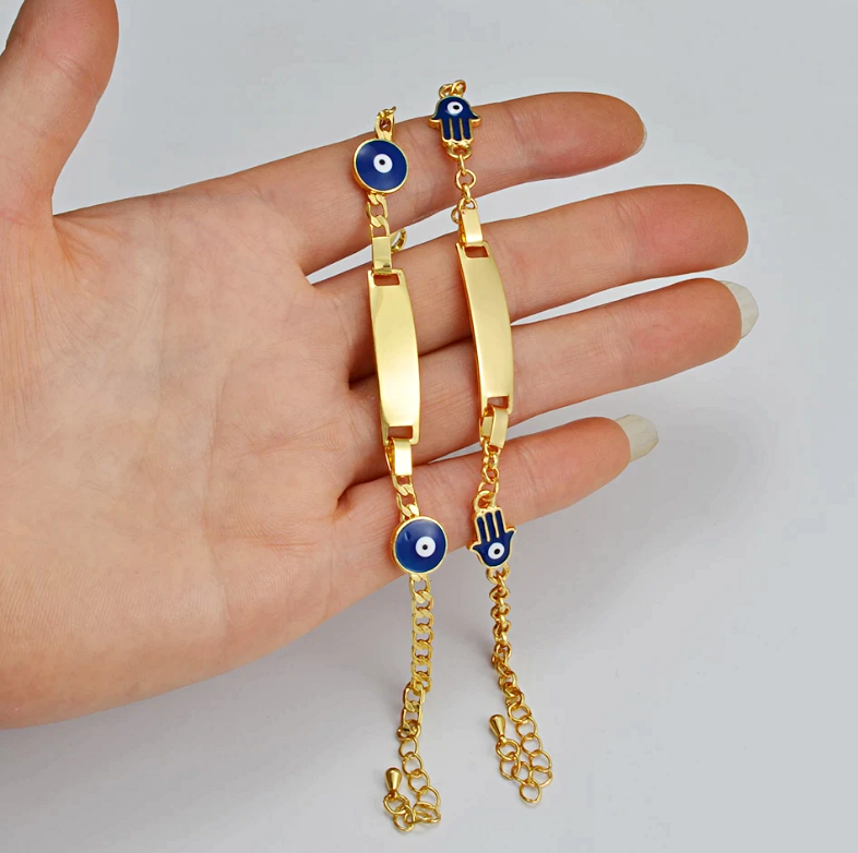 Hamsa & Blue Eye Bracelet