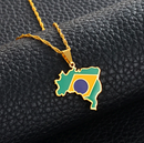 Brazil Pendant Necklace