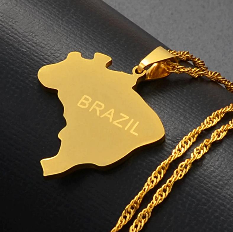 Brazil Pendant Necklace