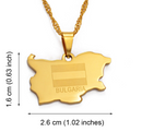 Bulgaria Pendant Necklace