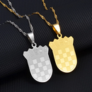 Croatia Trobojnica Pendant Necklace