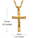 Christian Cross Inri Necklace