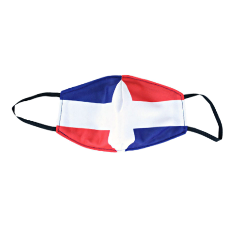 Dominican Republic Flag Face Masks