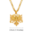 Albania Eagle Pendant Necklace