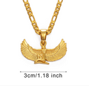Egyptian Fab Goddess Pendant Necklace