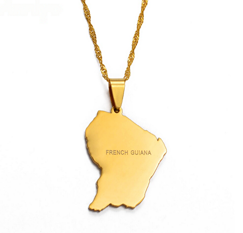 French Guiana Pendant Necklace