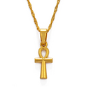 Ankh Cross Pendant Necklace