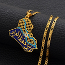 Iraq Blue Eye Pendant Necklace