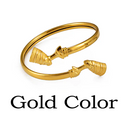 Queen Nefertiti Egyptian Cuff Bracelet