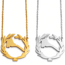 Eritrea Map Pendant Necklace