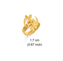 Gye Nyame Adinkra Ring