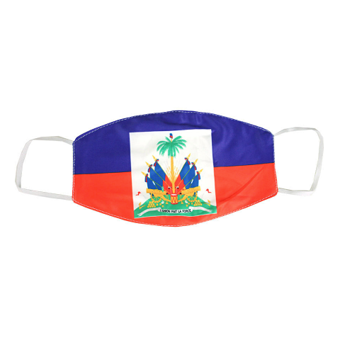 Haiti Flag Face Masks