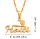 Haiti Pendant Necklace