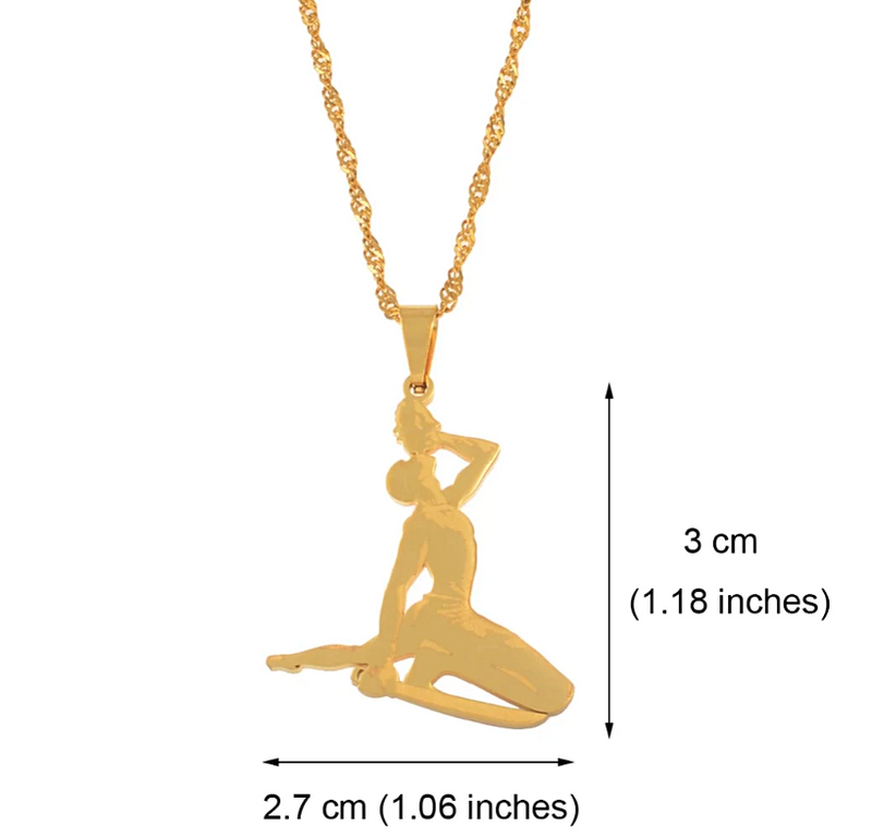 Haiti Symbol Pendant Necklace